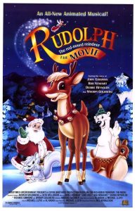 Rudolf czerwononosy plakat filmu